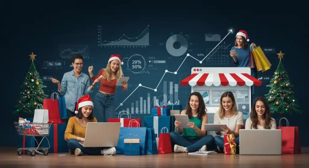 2025 US Holiday Shopping: 5% Online Sales Growth Predicted