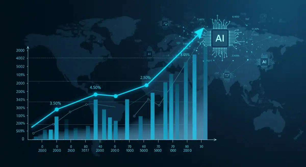 Data analytics dashboard illustrating AI-driven efficiency improvements in retail.