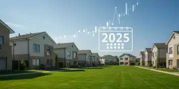 Housing Market Outlook 2025: Navigating 7% Price Stability Modern houses in a stable housing market, symbolizing 2025 price stabilization.