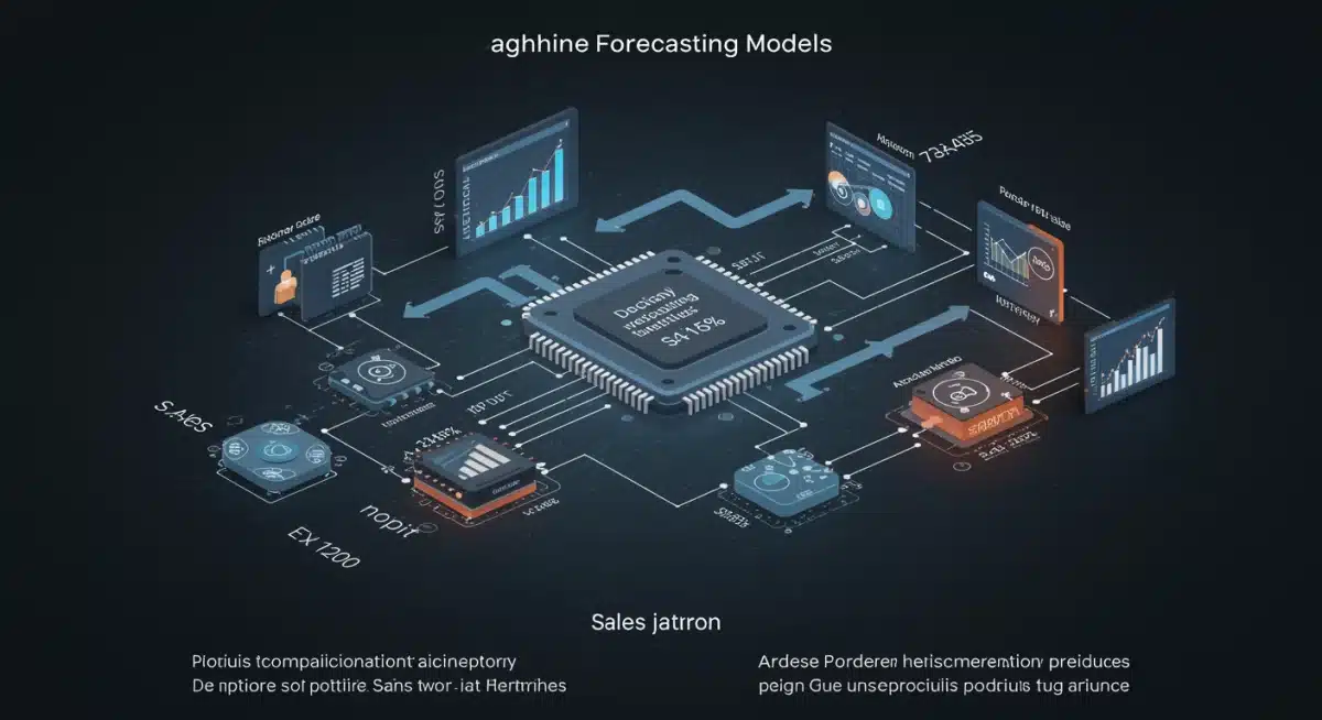 Machine learning model processing data for enhanced sales predictions
