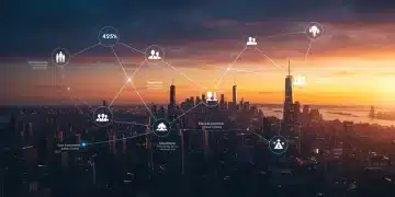 Infographic showing market segmentation trends and consumer spending habits in the US for 2025