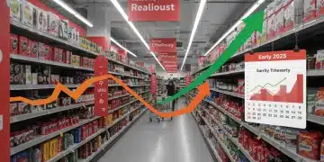 Dynamic retail pricing strategies in an inflationary US market, early 2025.