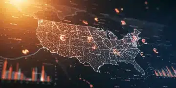 Market Intelligence Briefing: US Economic Indicators for 2025 Digital charts and graphs representing US economic indicators for 2025