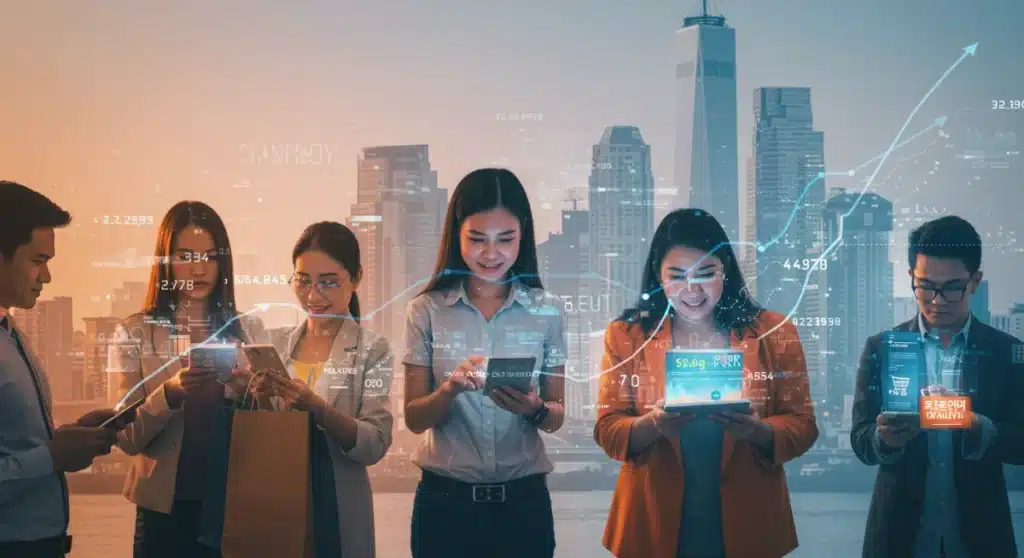 US E-commerce Growth: Mobile Commerce to Surge 20% by 2025