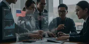 U.S. sales team analyzing critical sales metrics for Q2 2025 growth