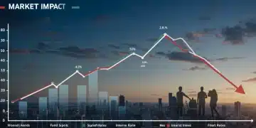 US Interest Rate Adjustments: Small Business Lending Impact Q1 2025 Graph showing declining small business loans and rising interest rates in the US market